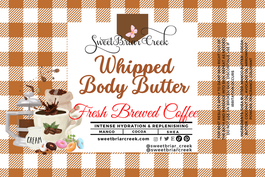 Fresh Brewed Coffee Whipped Body Butter