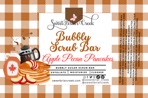 Apple  Pecan Pancakes  Bubbly Scrub Body Bars