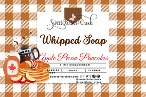Apple Pecan Pancakes Whipped Soap & Shaving Cream