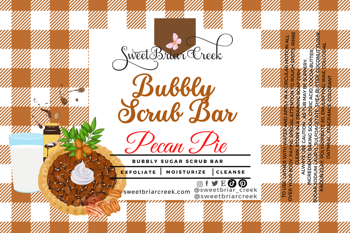 Pecan Pie Bubbly Scrub Body Bars