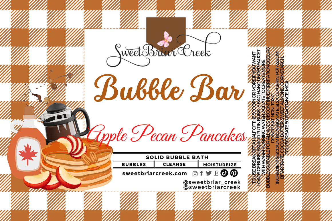 Apple Pecan Pancakes Bubble Scoop
