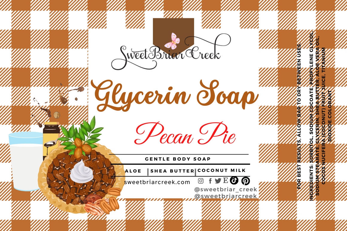 Pecan Pie Glycerin Soap Bar