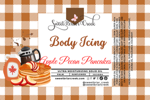 Apple Pecan Pancakes Body Icing