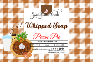 Pecan Pie Whipped Soap & Shaving Cream