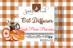 Apple Pecan Pancakes Hanging Car Diffuser & Refills