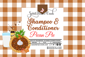 Pecan Pie Shampoo & Conditioner Bars