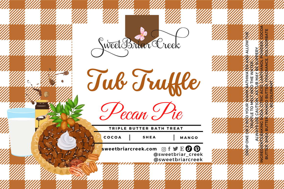 Pecan Pie Bath Butter Tub Truffles