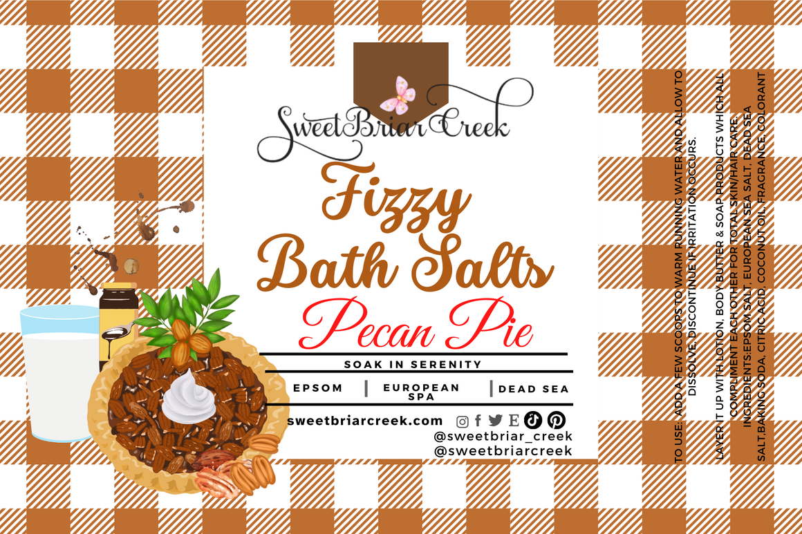 Pecan Pie Fizzy Bath Salt Soak