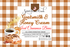 Iced Cinnamon Buns Goat Milk & Honey Body Creme