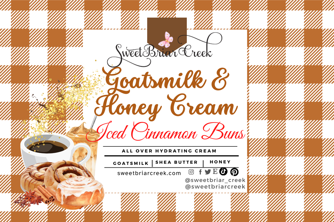 Iced Cinnamon Buns Goat Milk & Honey Body Creme
