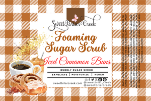 Iced Cinnamon Buns Whipped Sugar Scrub