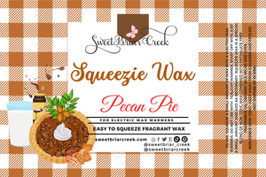 Pecan Pie Squeezie Wax + Scoopable melts for Waxwarmer