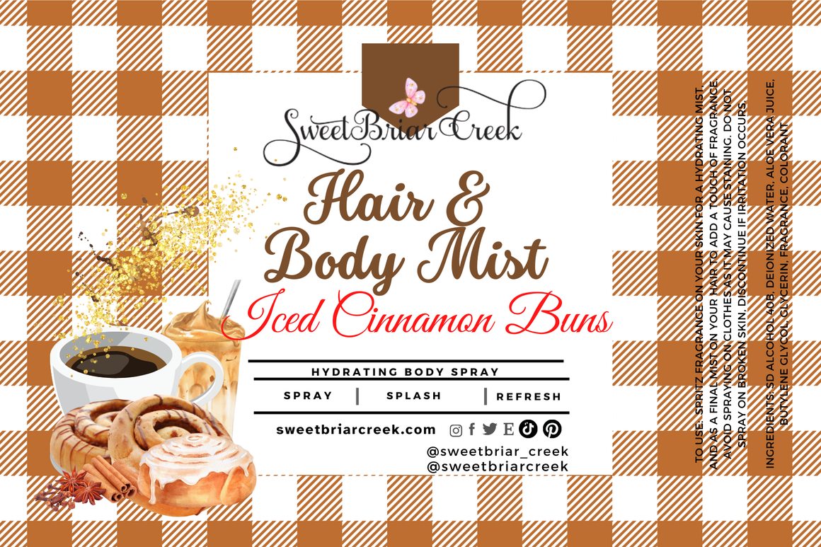 Iced Cinnamon Bun Hair & Body Mist