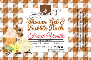 French Vanilla Body Wash + Bubble Bath