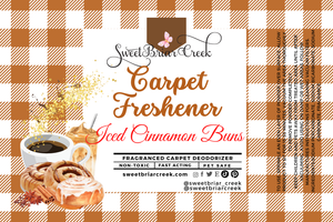 Iced Cinnamon Buns Carpet Freshener Powder