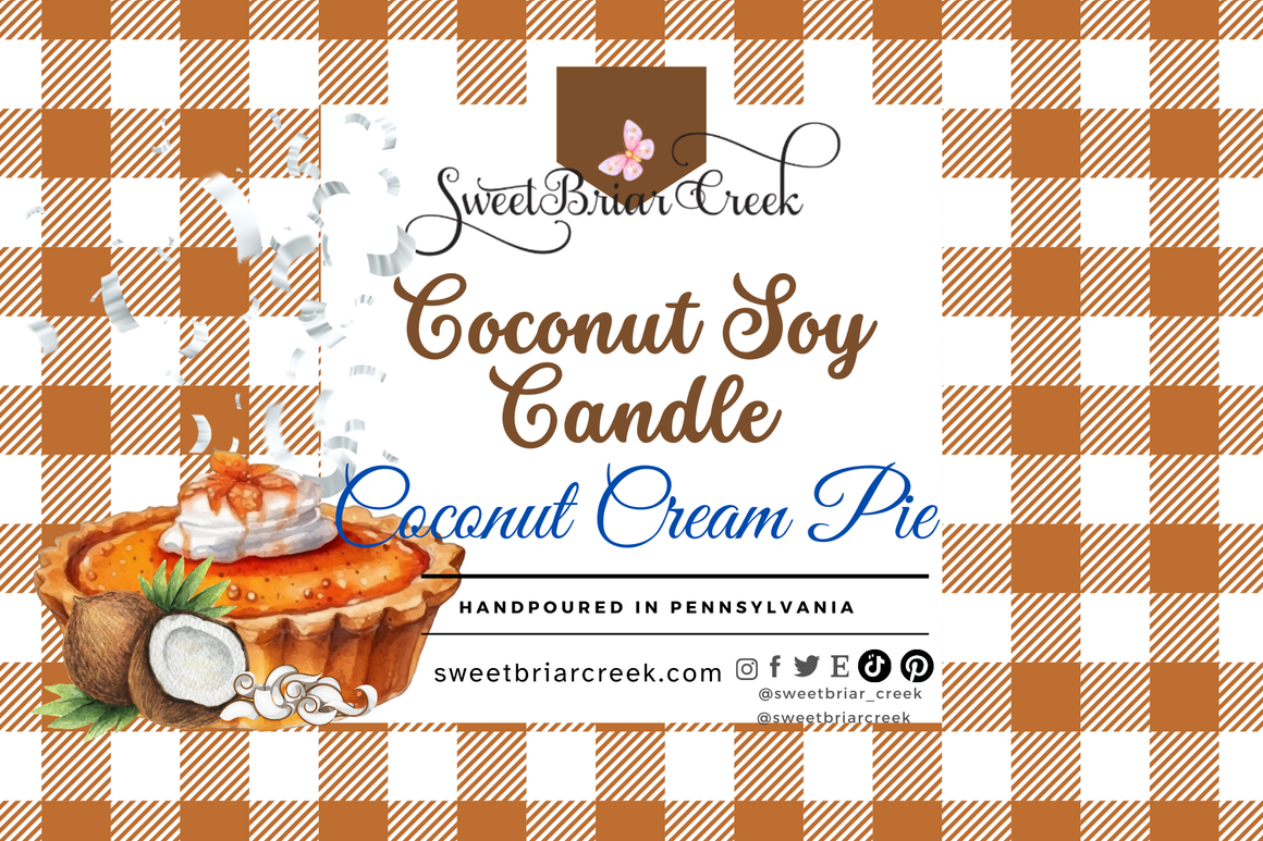 Coconut Cream Pie Coconut Soy Candle
