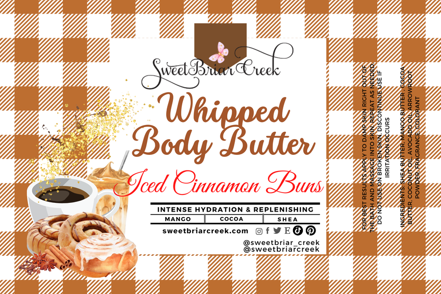 Iced Cinnamon Buns Whipped Body Butter