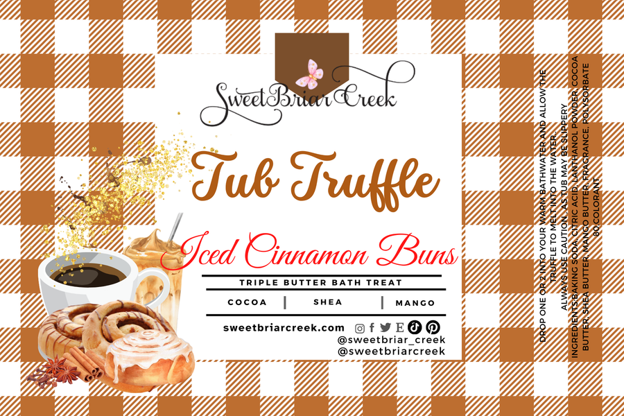 Cinnamon Buns Bath Butter Tub Truffles