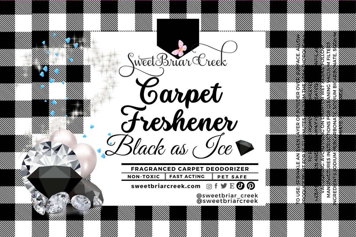 Black Ice Carpet Freshener Powder