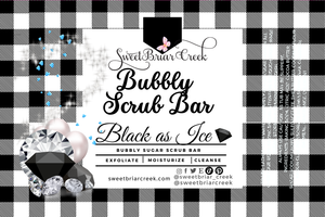 Black Ice Bubbly Scrub Body Bars