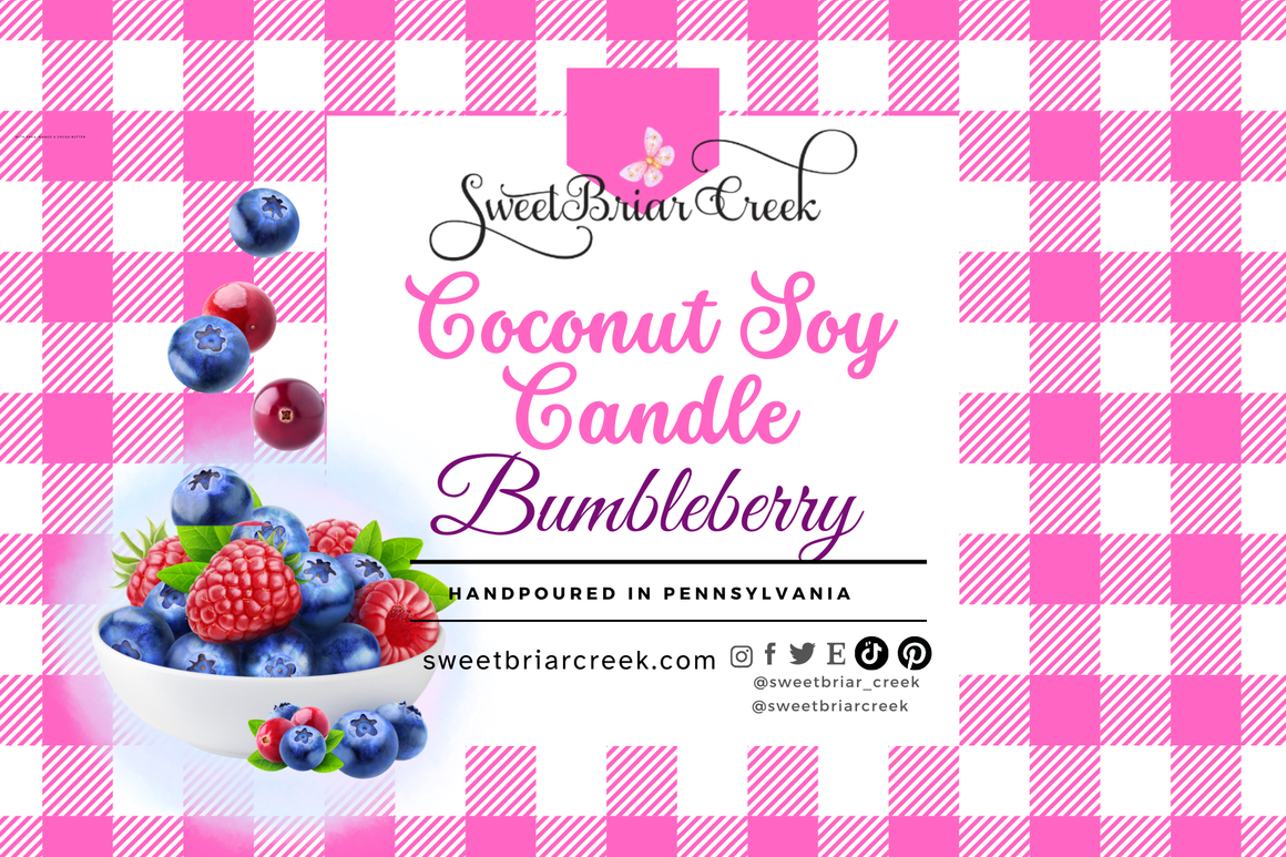 Bumbleberry Coconut Soy Candle