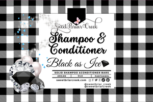Black Ice Shampoo & Conditioner Bars