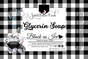 Black Ice Glycerin Soap Bar
