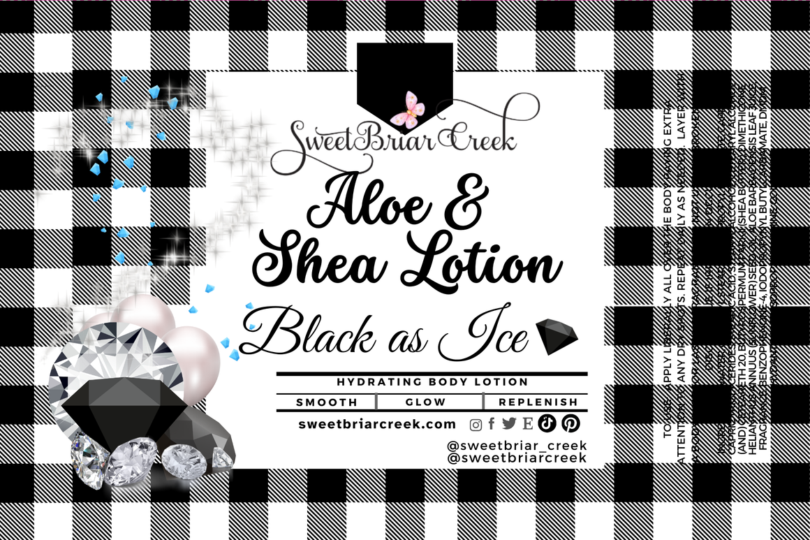 Black Ice Shea & Aloe Body Lotion