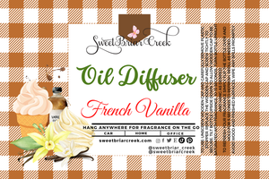 Frebch Vanilla Hanging Car Diffuser & Refills