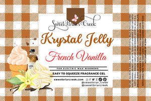 French Vanilla Krystal Jelly Squeeze for wax warmers