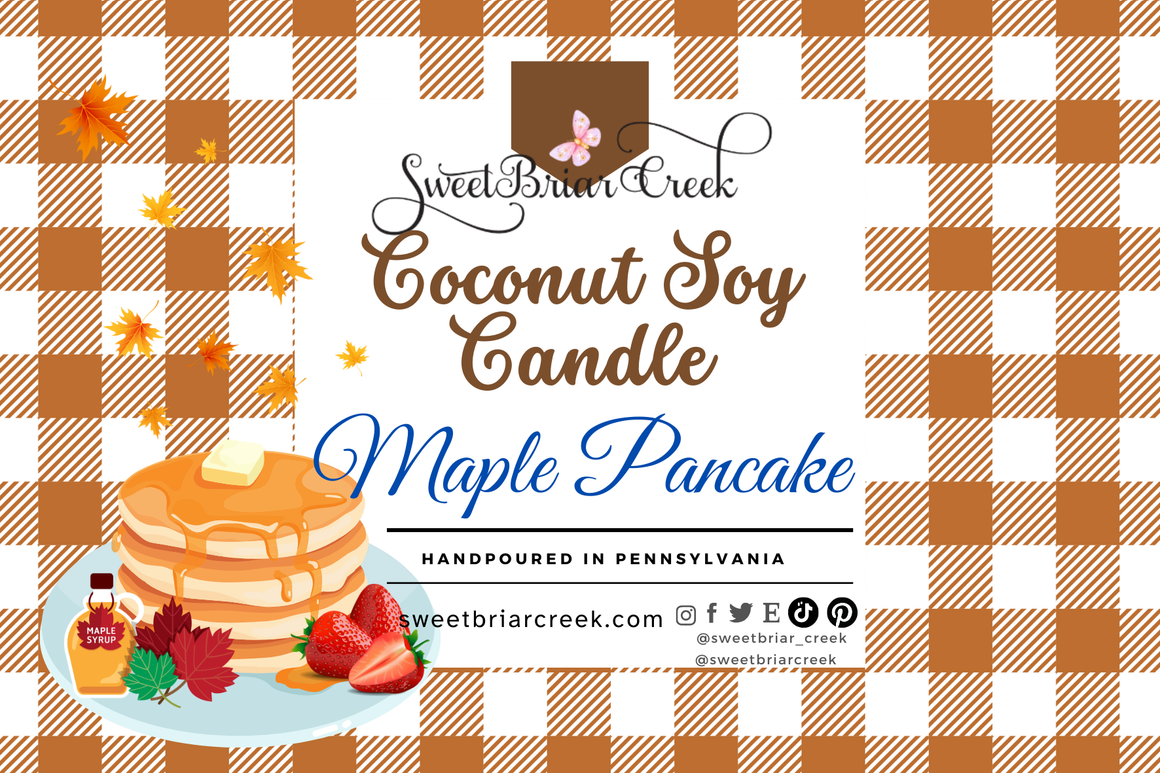 Maple Pancakes Coconut Soy Candle