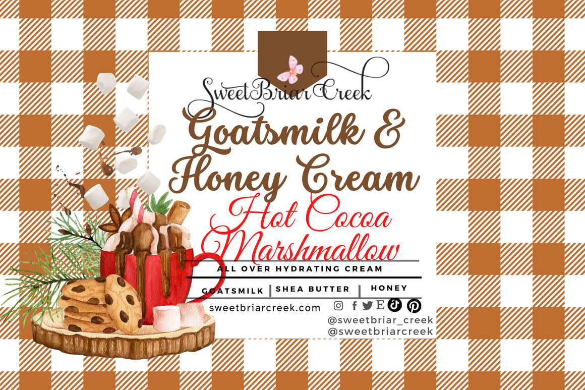 Hot Cocoa & Marshmallow Goat Milk & Honey Body Creme