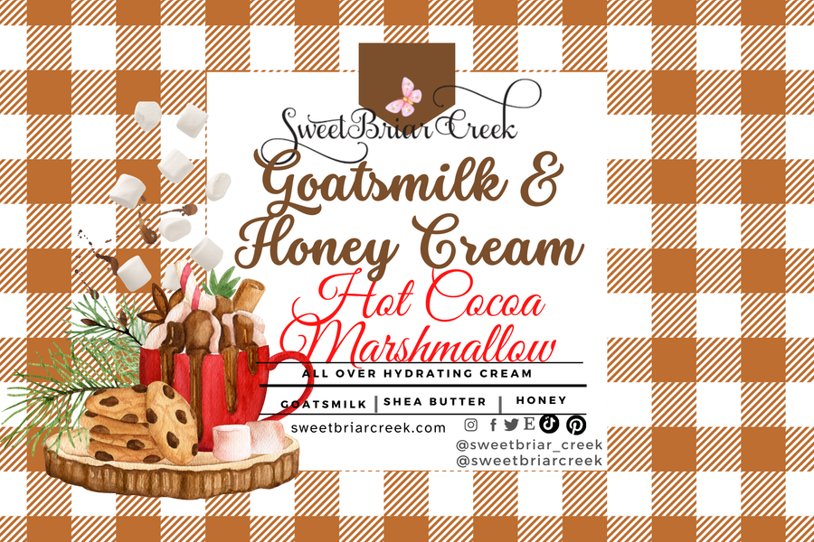 Hot Cocoa & Marshmallow Goat Milk & Honey Body Creme