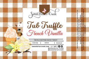 French Vanilla Bath Butter Tub Truffles