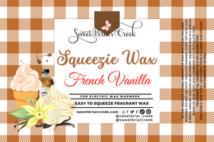 French Vanilla Squeezie Wax + Scoopable melts for Waxwarmer
