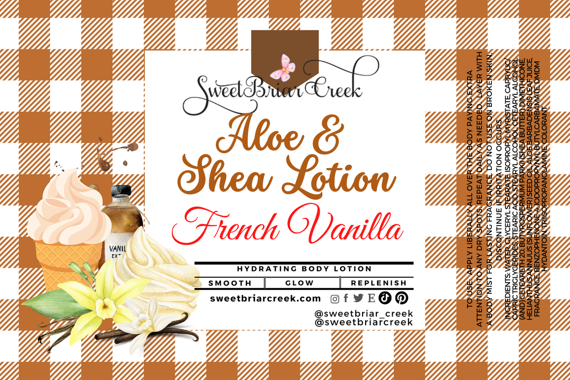 French Vanilla Shea & Aloe Body Lotion