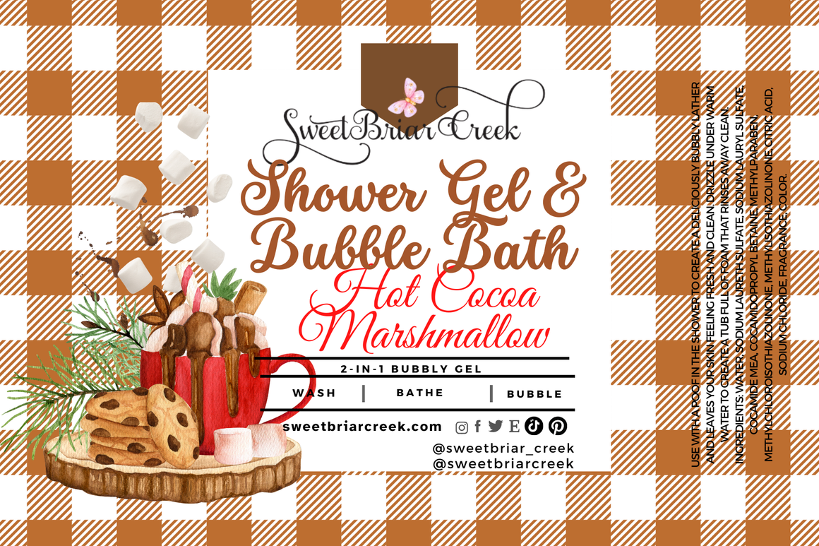 Hot Cocoa & Marshmallow Body Wash + Bubble Bath