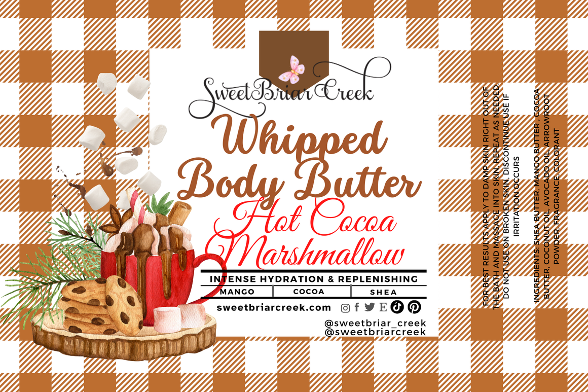 Hot Cocoa & Marshmallow Whipped Body Butter