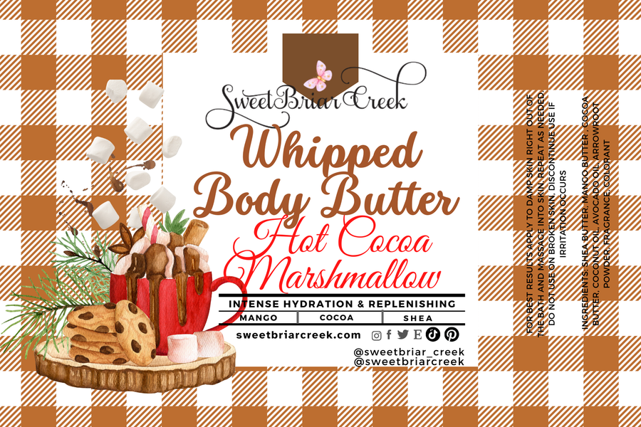 Hot Cocoa & Marshmallow Whipped Body Butter