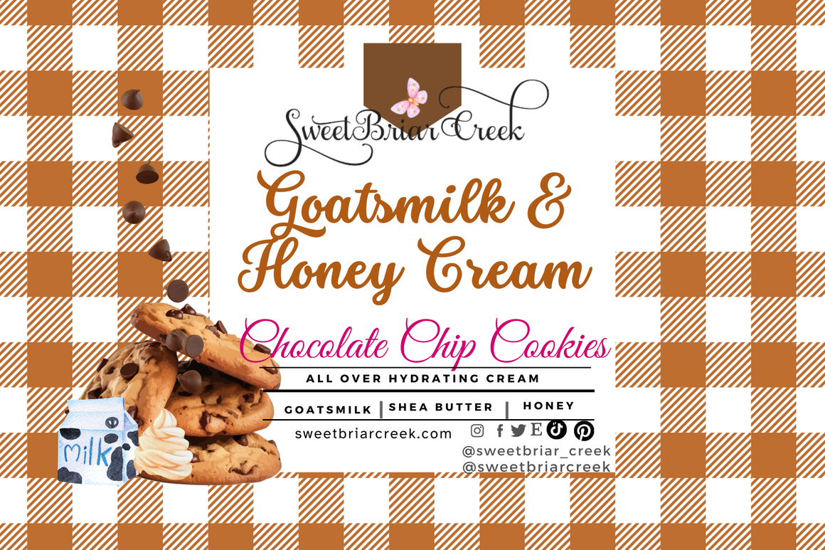 Chocolate Chip Cookies Goat Milk & Honey Body Creme