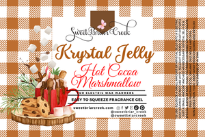 Hot Cocoa Marshmallow Krystal Jelly Squeeze for wax warmers