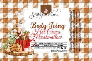 Hot Cocoa Marshmallow Body Icing
