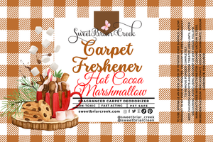 Hot Cocoa Marshmallow Carpet Freshener Powder