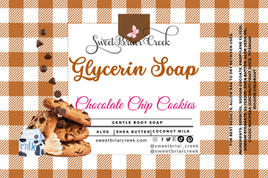 Chocolate Chip Cookie Glycerin Soap Bar
