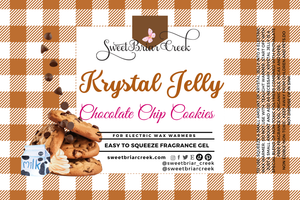 Chocolate Chip Cookies Krystal Jelly Squeeze for wax warmers