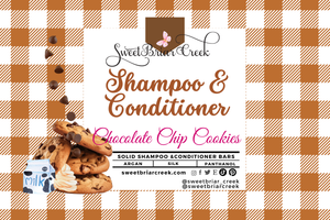 Chocolate Chip Cookies Shampoo & Conditioner Bars