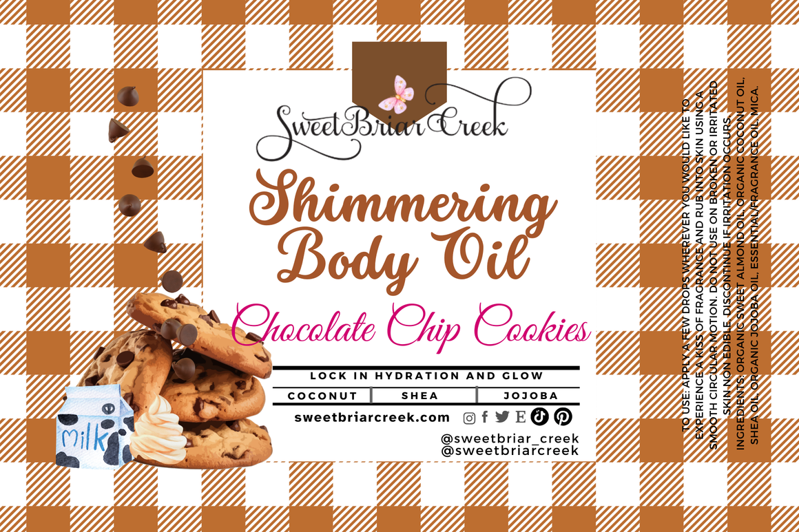 Chocolate Chip Cookie Shimmering Body Oil