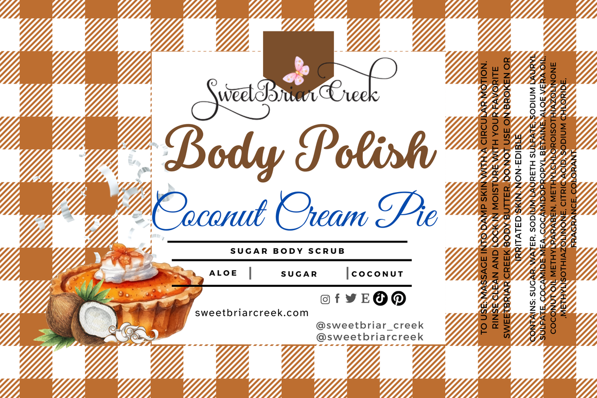 Coconut Cream Pie Body Polish