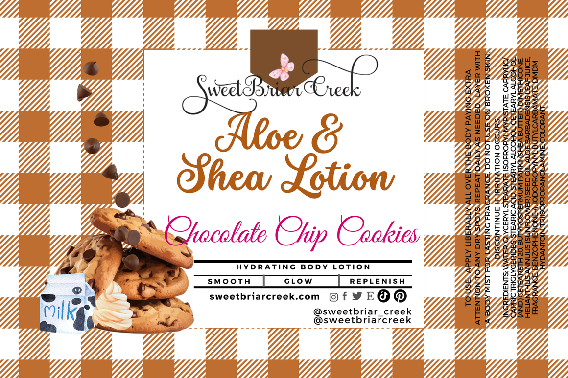 Chocolate Chip Cookies Shea & Aloe Body Lotion