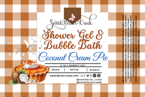 Coconut Cream Pie Body Wash + Bubble Bath